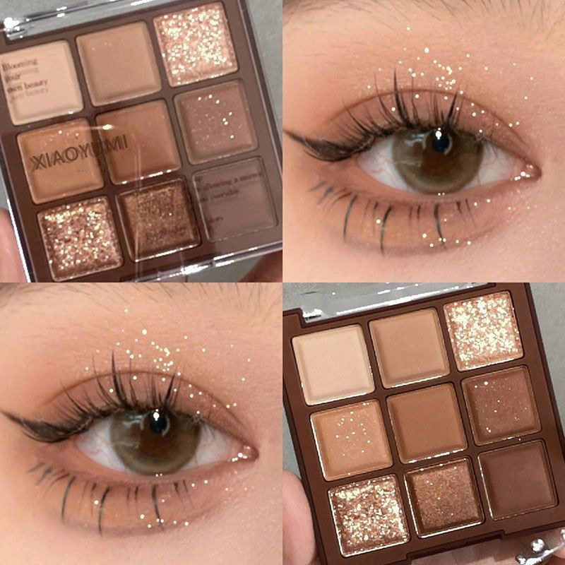 XIAOYUMI Nine-Color Eyeshadow Palette