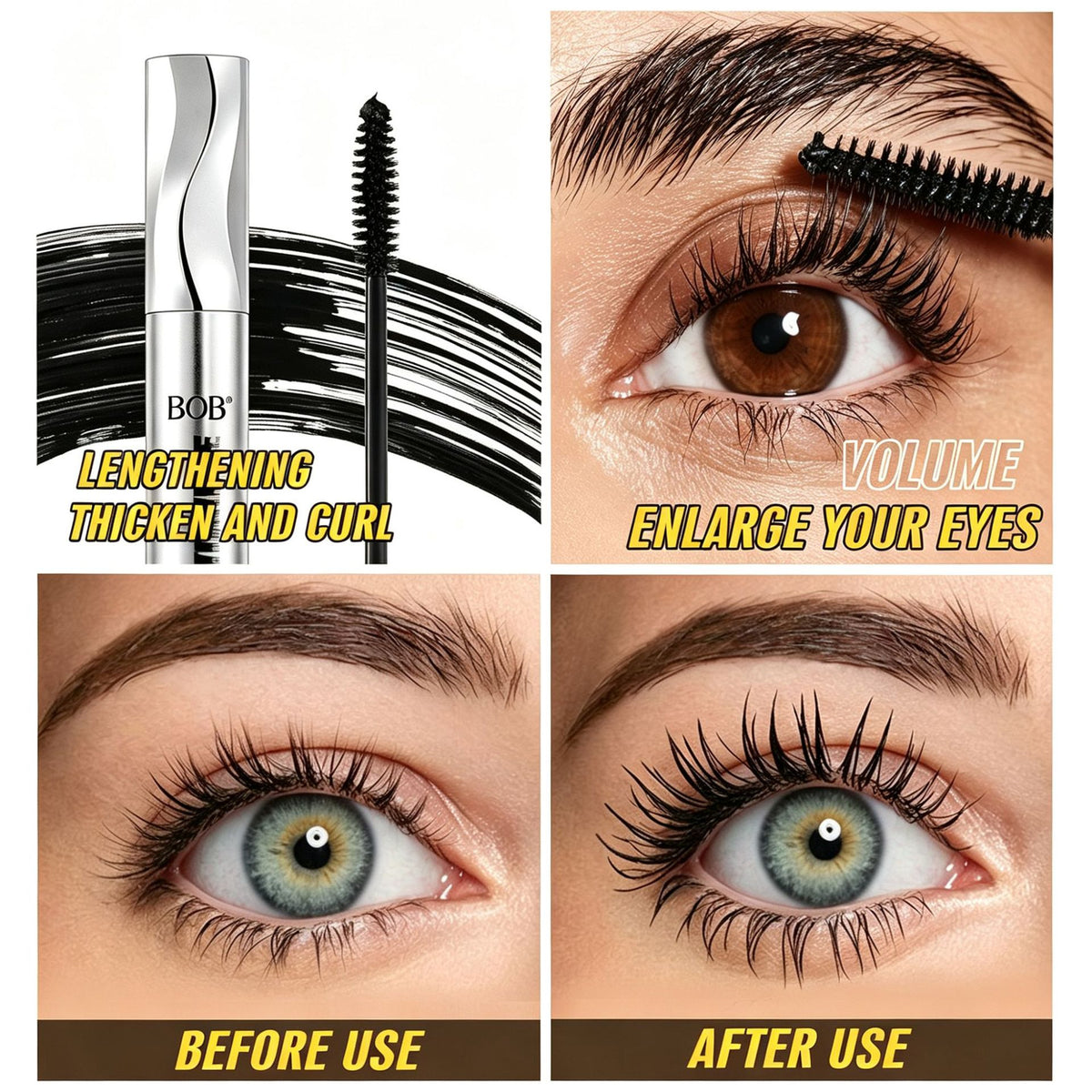 BOB Volumizing and Lengthening Mascara