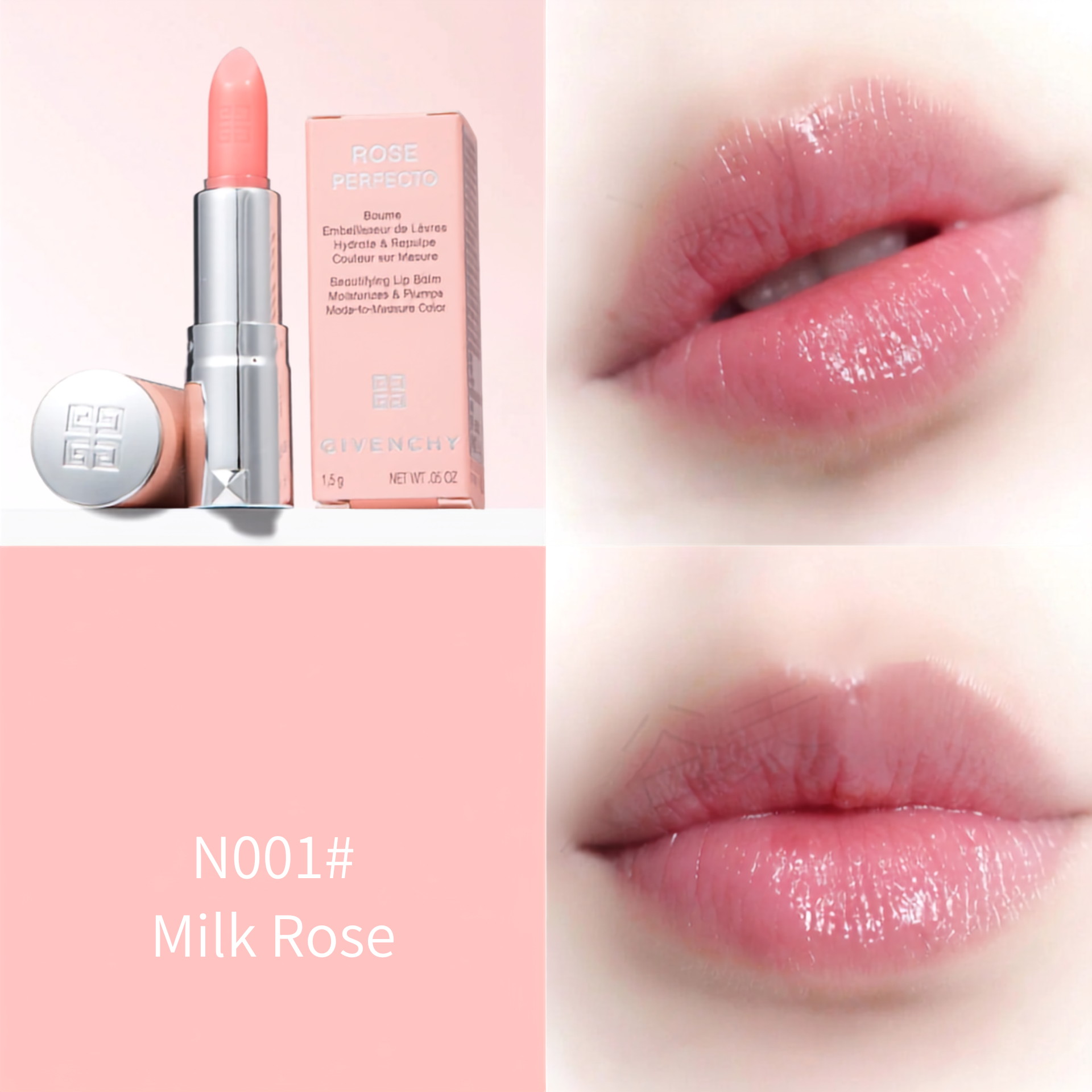 [Travel-size] Givenchy Le Rose Perfecto Lip Balm