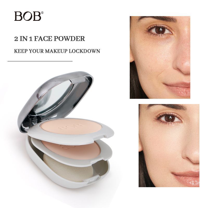 BOB Matte Double Layer Powder Compact