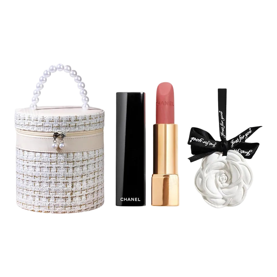 [مجموعة] أحمر الشفاه ROUGE ALLURE VELVET من CHANEL - لونان مخمليان مطفيان مضيئان