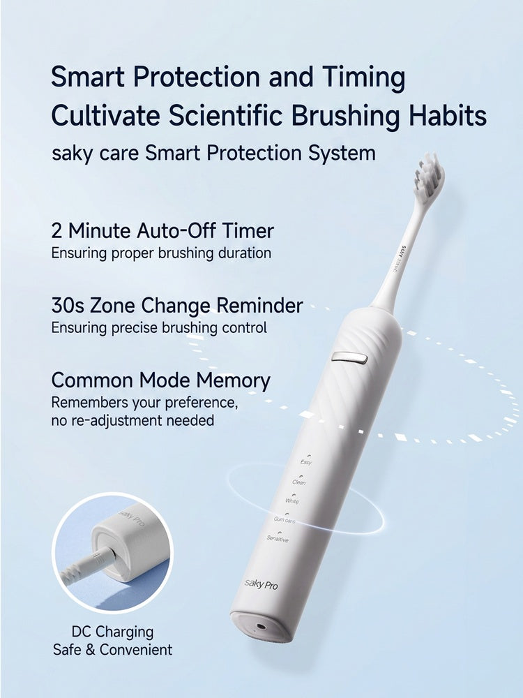 Saky T3 Electric Toothbrush Set