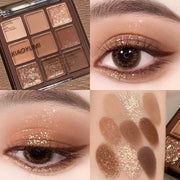 XIAOYUMI Nine-Color Eyeshadow Palette