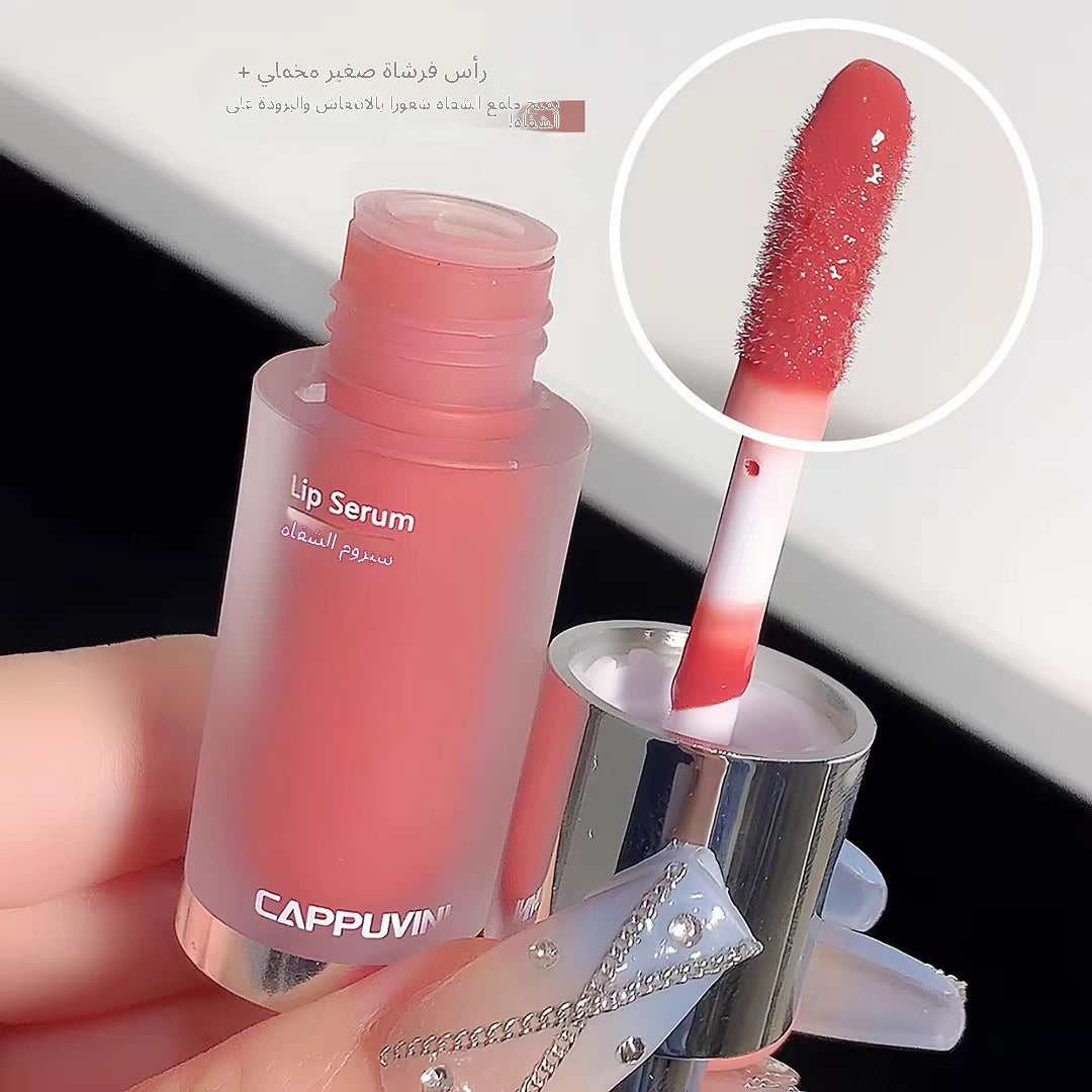 Cappuvini Lip Essence Honey Gloss - Arabic translated marketing image - 13f72e3f