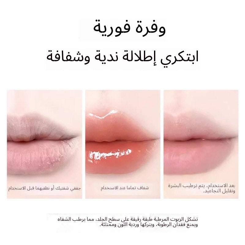 Cappuvini Lip Essence Honey Gloss - Arabic translated marketing image - e6e1d32c