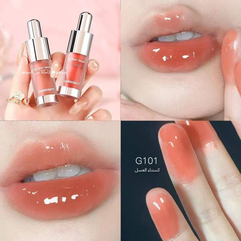 Cappuvini Lip Essence Honey Gloss - Arabic translated marketing image - 3350d6d1