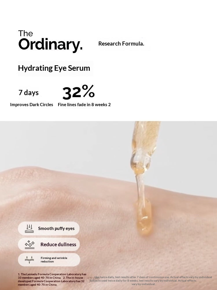 The Ordinary Caffeine Solution 5% + EGCG Eye Serum - English translated marketing image - 8a021886