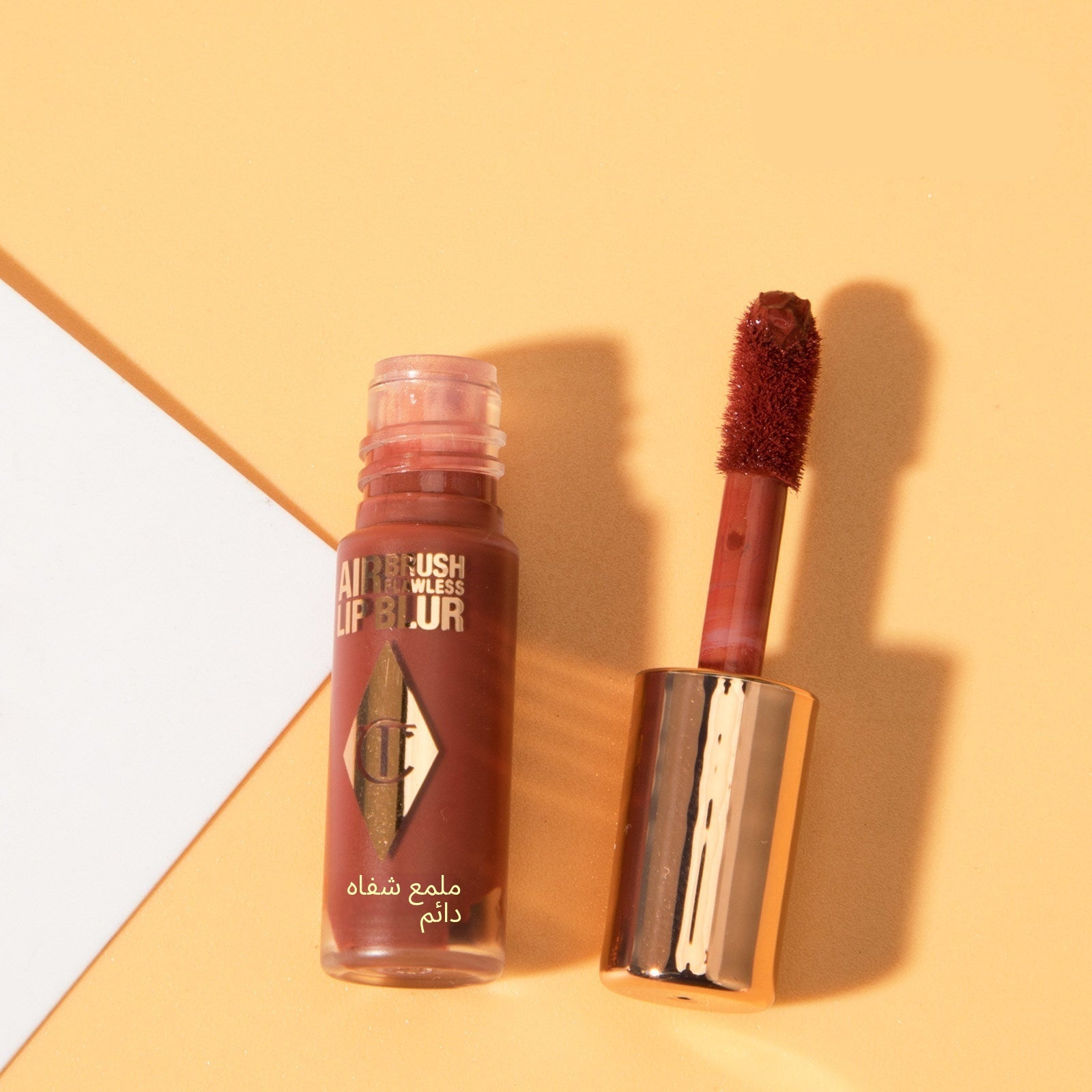 [Travel-size] CT Velvet Kiss Lip Lacquer - Arabic translated marketing image - 1bed6415