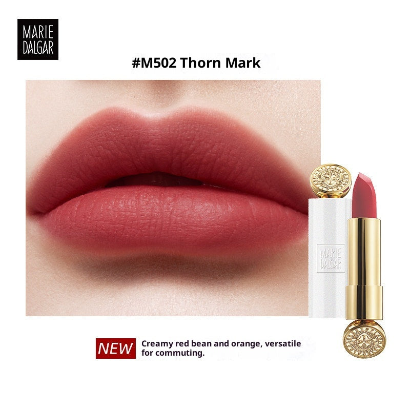[Travel-size] MARIE DALGAR Knight Mini Lipstick - English translated marketing image - 716e5b58